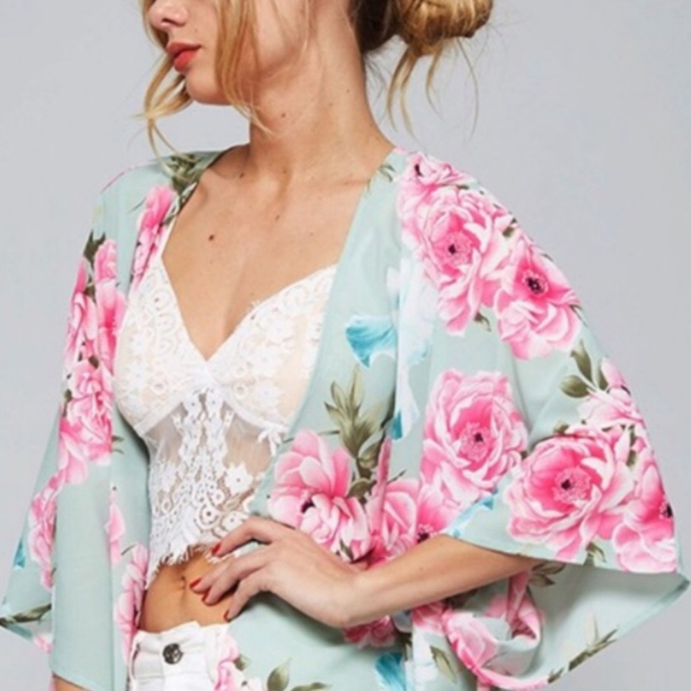 Kimono floral